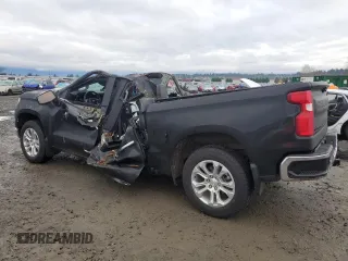 2024 Chevrolet Silverado 1500 LTZ with VIN 1GCUDGE85RZ334062, listed as a Copart auction lot 82443594 with Not Provided miles and Salvage Title. Bid and sale history available at DreamBid. Image 2.