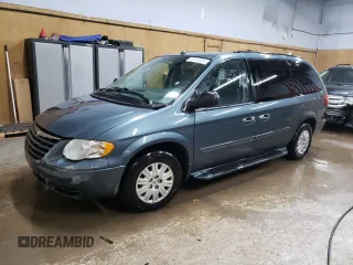 2006 Chrysler Town & Country LWB LX with VIN 1A4GP44R46B568804, listed as a Copart auction lot 45905305 with 202,373 mi miles and Clean Title. Bid and sale history available at carsss.com. Image 1.