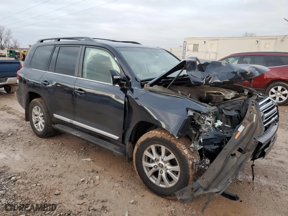 2018 Toyota Land Cruiser with VIN JTMCY7AJ1J4073037, listed as a Copart auction lot 86383704 with 91,133 mi miles and Salvage Title. Bid and sale history available at carsss.com. Image 4.