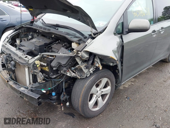 2012 Toyota Sienna LE AAS with VIN 5TDKK3DC9CS176135, listed as a IAAI auction lot 42518638 with 171,716 mi miles and . Bid and sale history available at DreamBid. Image 6.