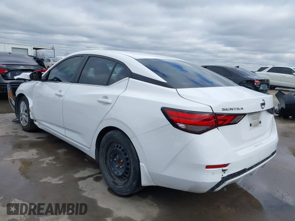 2023 Nissan Sentra S with VIN 3N1AB8BV0PY298512, listed as a IAAI auction lot 41556282 with 74,836 mi miles and . Bid and sale history available at DreamBid. Image 3.