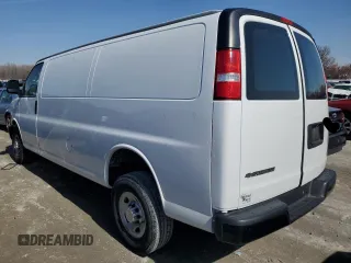 2019 Chevrolet Express Cargo Van with VIN 1GCWGBFP1K1191639, listed as a Copart auction lot 46306804 with 88,947 mi miles and Salvage Title. Bid and sale history available at carsss.com. Image 2.