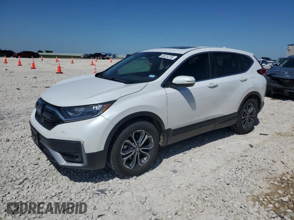2022 Honda CR-V EX-L with VIN 5J6RW1H80NA021576, listed as a Copart auction lot 50224735 with 44,016 mi miles and Clean title. Bid and sale history available at DreamBid. Image 1.