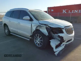 2014 Buick Enclave Leather with VIN 5GAKRBKD1EJ360584, listed as a IAAI auction lot 41895748 with 128,378 mi miles. Bid and sale history available at carsss.com. Image 1.