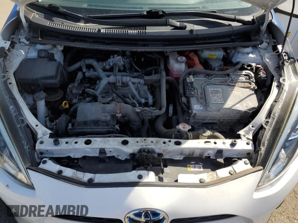 2018 Toyota Prius One with VIN JTDKDTB32J1617305, listed as a Copart auction lot 53308695 with 76,899 mi miles and Clean Title. Bid and sale history available at DreamBid. Image 11.
