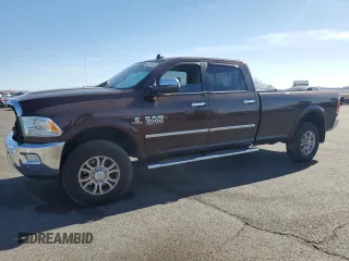 2014 Ram 3500 Laramie with VIN 3C63R3JL9EG123190, listed as a Copart auction lot 43240985 with 75,788 mi miles and Salvage Title. Bid and sale history available at carsss.com. Image 1.