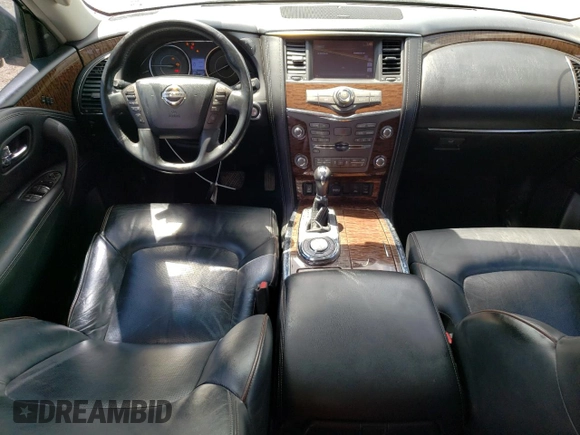 2017 Nissan Armada SV with VIN JN8AY2ND0H9001973, listed as a Copart auction lot 71734904 with 174,407 mi miles and Clean Title. Bid and sale history available at carsss.com. Image 8.