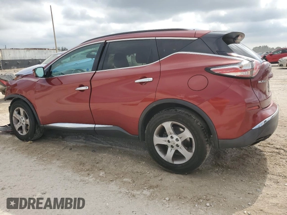 2016 Nissan Murano SV with VIN 5N1AZ2MG0GN114604, listed as a Copart auction lot 53262765 with Not Provided miles and Salvage Title. Bid and sale history available at carsss.com. Image 2.