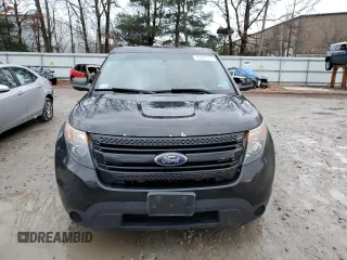 2013 Ford Utility Police Interceptor with VIN 1FM5K8AR8DGB79117, listed as a Copart auction lot 83887314 with 215,809 mi miles and Clean Title. Bid and sale history available at carsss.com. Image 5.