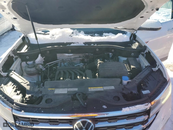 2021 Volkswagen Atlas Cross Sport 3.6L V6 SE w/Technology with VIN 1V2KE2CA6MC223821, listed as a Copart auction lot 43192455 with 38,566 mi miles and Salvage Title. Bid and sale history available at carsss.com. Image 12.