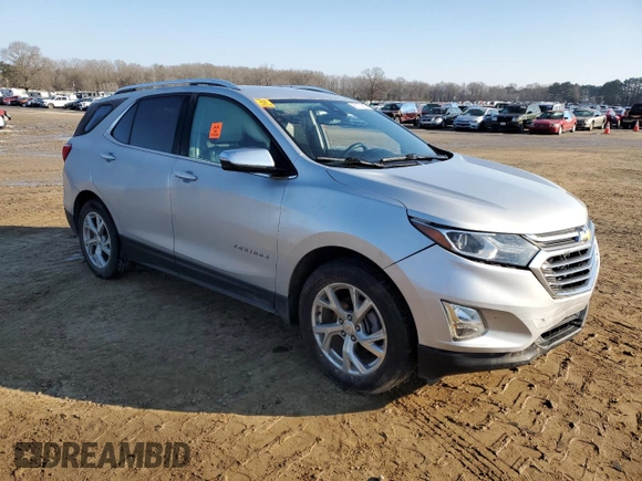 2019 Chevrolet Equinox Premier with VIN 2GNAXNEV9K6284005, listed as a Copart auction lot 88130665 with 153,178 mi miles and Salvage title. Bid and sale history available at DreamBid. Image 4.