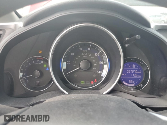 2019 Honda Fit LX with VIN 3HGGK5H40KM712085, listed as a Copart auction lot 63646395 with 37,270 mi miles and Salvage title. Bid and sale history available at DreamBid. Image 9.