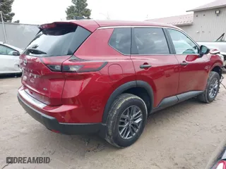 2024 Nissan Rogue S with VIN 5N1BT3ABXRC689568, listed as a IAAI auction lot 41647412 with 5,466 mi miles. Bid and sale history available at carsss.com. Image 4.