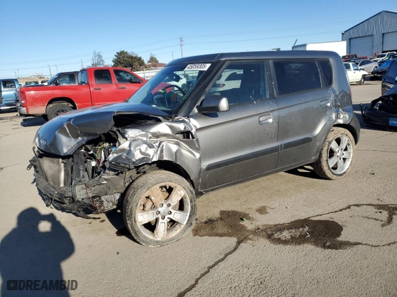 2010 Kia Soul + with VIN KNDJT2A25A7160259, listed as a Copart auction lot 45059305 with 177,496 mi miles and Salvage Title. Bid and sale history available at carsss.com. Image 1.
