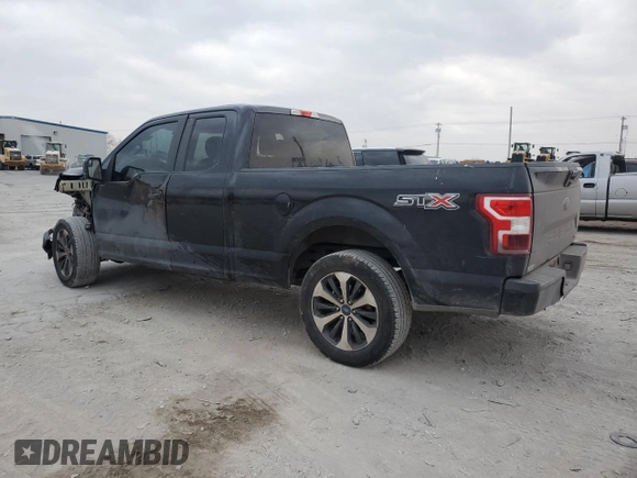 2020 Ford F-150 XL with VIN 1FTEX1CP7LKF02853, listed as a Copart auction lot 86289174 with Not Provided miles and Salvage Title. Bid and sale history available at DreamBid. Image 2.