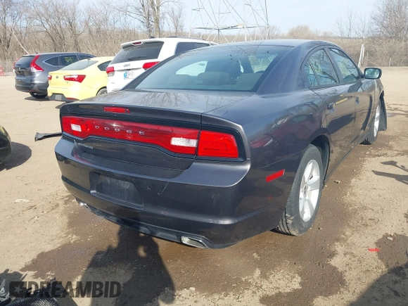 2014 Dodge Charger SE with VIN 2C3CDXBG7EH147959, listed as a IAAI auction lot 41773645 with 142,231 mi miles and . Bid and sale history available at carsss.com. Image 4.