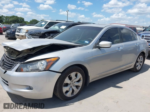 2010 Honda Accord EX z VIN 1HGCP3F72AA025767, wystawiony jako IAAI lot #42533345 z przebiegiem 155 307 mil mil oraz . Historia ofert i sprzedaży dostępna na DreamBid. Obrazek 2.