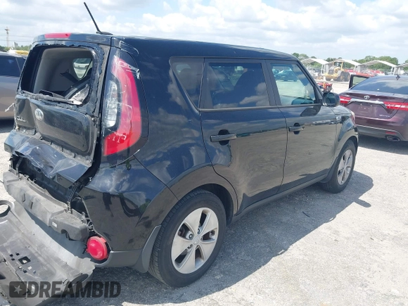 2016 Kia Soul with VIN KNDJN2A26G7251608, listed as a IAAI auction lot 42075723 with 136,810 mi miles and . Bid and sale history available at DreamBid. Image 4.