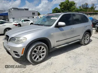 2013 BMW X5 xDrive35i z VIN 5UXZV4C5XD0B03182, wystawiony jako Copart lot #54906305 z przebiegiem 166 493 mil mil oraz Szkody całkowita. Historia ofert i sprzedaży dostępna na DreamBid. Obrazek 1.