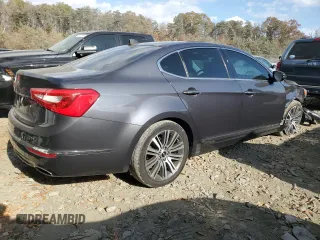 2015 Kia Cadenza Premium with VIN KNALN4D74F5177897, listed as a Copart auction lot 78867304 with 47,087 mi miles and Salvage Title. Bid and sale history available at carsss.com. Image 3.