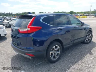 2018 Honda CR-V EX-L with VIN 5J6RW1H84JA012468, listed as a IAAI auction lot 41443998 with 57,685 mi miles. Bid and sale history available at carsss.com. Image 4.