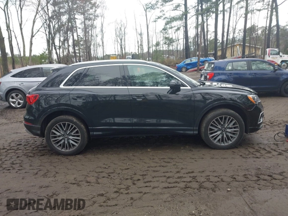 2021 Audi Q3 Premium with VIN WA1AUCF34M1148531, listed as a IAAI auction lot 41815286 with 31,934 mi miles and . Bid and sale history available at DreamBid. Image 13.