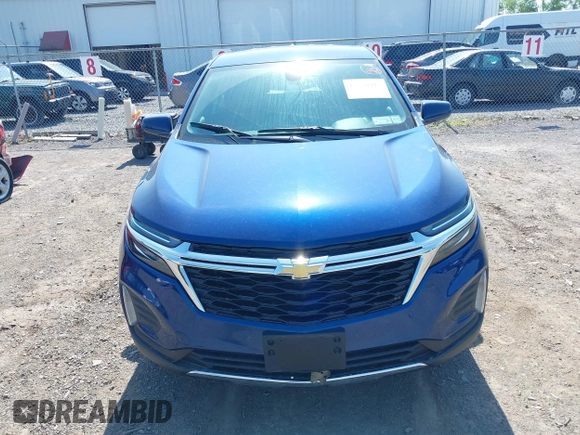 2023 Chevrolet Equinox LT with VIN 3GNAXKEG5PS148513, listed as a IAAI auction lot 42556917 with 17,732 mi miles and . Bid and sale history available at DreamBid. Image 12.