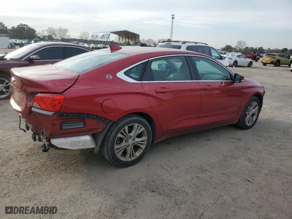 2015 Chevrolet Impala LT with VIN 2G1125S33F9101978, listed as a Copart auction lot 47850815 with 150,852 mi miles and Salvage Title. Bid and sale history available at carsss.com. Image 3.