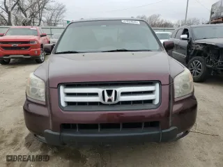 2007 Honda Pilot EX-L with VIN 2HKYF18757H503917, listed as a Copart auction lot 47623645 with 308,568 mi miles and Salvage Title. Bid and sale history available at carsss.com. Image 5.