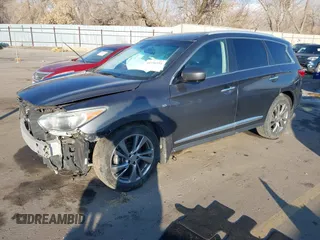 2014 Infiniti QX60 with VIN 5N1AL0MM5EC543581, listed as a IAAI auction lot 41336591 with 116,271 mi miles and . Bid and sale history available at DreamBid. Image 17.
