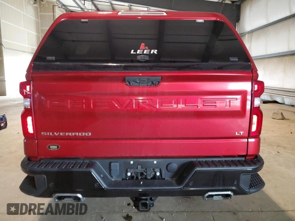 2022 Chevrolet Silverado 1500 LT Trail Boss with VIN 3GCUDFED8NG601258, listed as a Copart auction lot 85918334 with 27,817 mi miles and Salvage Title. Bid and sale history available at DreamBid. Image 6.