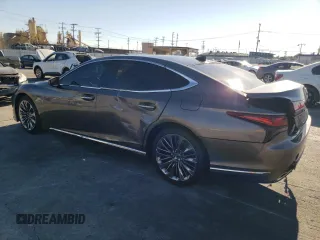 2023 Lexus LS with VIN JTHD51FF9P5018075, listed as a Copart auction lot 75315043 with 28,295 mi miles. Bid and sale history available at carsss.com. Image 2.