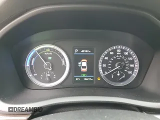 2018 Hyundai Sonata Hybrid Limited with VIN KMHE34L35JA083412, listed as a Copart auction lot 43350195 with 106,217 mi miles and Clean Title. Bid and sale history available at carsss.com. Image 9.