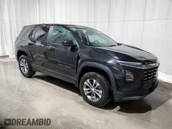 2025 Chevrolet Equinox FWD LT with VIN 3GNAXHEG3SL212974, listed as a Copart auction lot 54550725 with 8,158 mi miles and Clean Title. Bid and sale history available at DreamBid. Image 4.