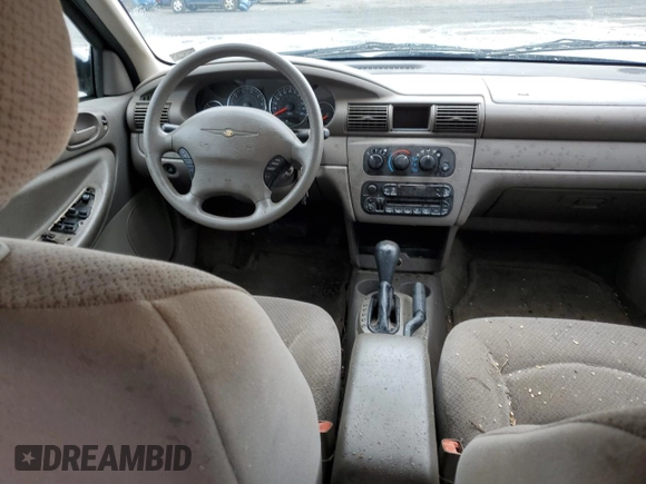 2004 Chrysler Sebring LX with VIN 1C3EL46X44N233837, listed as a Copart auction lot 51614685 with 161,676 mi miles and Salvage Title. Bid and sale history available at DreamBid. Image 8.