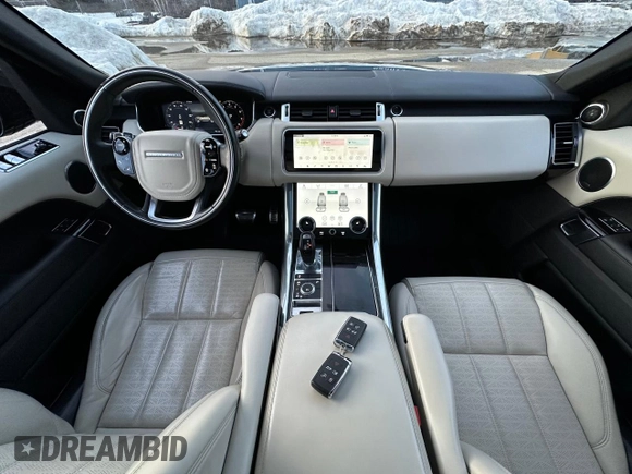 2019 Land Rover Range Rover Sport HSE Dynamic with VIN SALWV2SV2KA837855, listed as a Copart auction lot 53833675 with 124,107 mi miles and Clean Title. Bid and sale history available at carsss.com. Image 8.