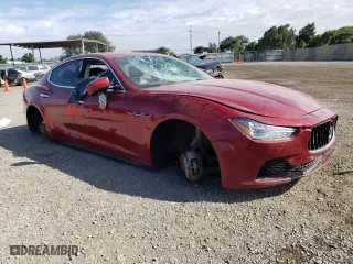 2016 Maserati Ghibli with VIN ZAM57XSA5G1164151, listed as a Copart auction lot 63620333 with 0 mi miles. Bid and sale history available at carsss.com. Image 4.