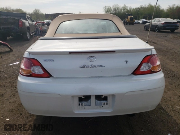 2003 Toyota Solara SE with VIN 2T1FE22P33C021730, listed as a Copart auction lot 54965845 with 224,441 mi miles and Clean Title. Bid and sale history available at carsss.com. Image 6.