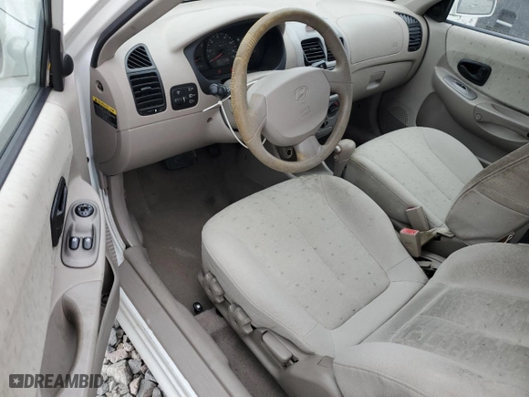 2004 Hyundai Accent GL with VIN KMHCG35C14U311640, listed as a Copart auction lot 78511284 with 175,004 mi miles and Salvage Title. Bid and sale history available at carsss.com. Image 8.