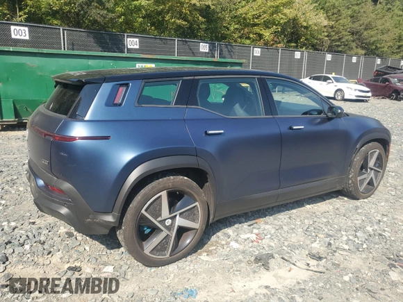 2023 Fisker Ocean One z VIN VCF1ZBU22PG003114, wystawiony jako Copart lot #69451534 z przebiegiem 4 248 mil mil oraz Szkoda całkowita • Salvage title. Historia ofert i sprzedaży dostępna na DreamBid. Obrazek 3.