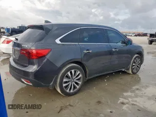 2015 Acura MDX Technology with VIN 5FRYD3H43FB011602, listed as a Copart auction lot 64267505 with 94,622 mi miles and Salvage title. Bid and sale history available at DreamBid. Image 3.