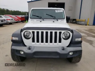 2018 Jeep Wrangler Unlimited Sport S z VIN 1C4HJXDG3JW319844, wystawiony jako Copart lot #48814314 z przebiegiem 33 849 mil mil oraz Szkoda całkowita • Salvage title. Historia ofert i sprzedaży dostępna na DreamBid. Obrazek 5.