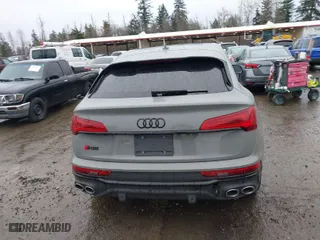 2022 Audi SQ5 Sportback Premium Plus with VIN WA124AFY0N2035403, listed as a IAAI auction lot 41630485 with NaN miles. Bid and sale history available at carsss.com. Image 16.