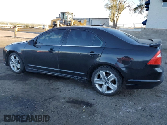 2012 Ford Fusion SPORT with VIN 3FAHP0DC5CR283668, listed as a Copart auction lot 72283134 with 144,057 mi miles and Salvage Title. Bid and sale history available at carsss.com. Image 2.