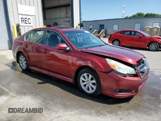 2010 Subaru Legacy Premium with VIN 4S3BMBE62A3224991, listed as a Copart auction lot 62107375 with 127,165 mi miles and Salvage title. Bid and sale history available at DreamBid. Image 4.