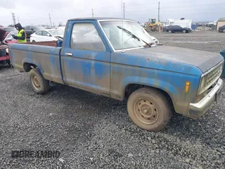 1985 Ford Ranger XLT with VIN 1FTCR10A8FUA34576, listed as a IAAI auction lot 41636807 with 54,785 mi miles. Bid and sale history available at carsss.com. Image 1.