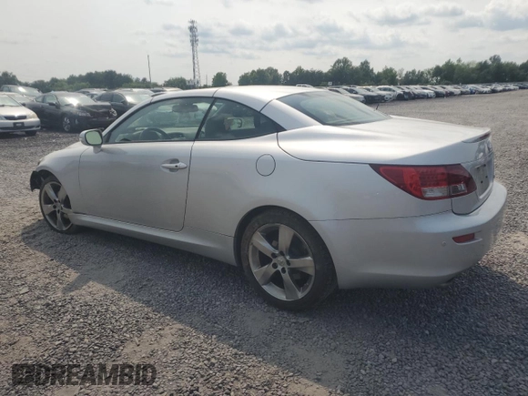 2011 Lexus IS 250 C z VIN JTHFF2C29B2514971, wystawiony jako Copart lot #59915215 z przebiegiem 116 160 mil mil oraz Szkoda całkowita • Salvage title. Historia ofert i sprzedaży dostępna na DreamBid. Obrazek 2.