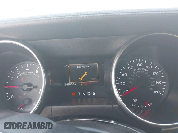2020 Ford Mustang GT z VIN 1FA6P8CF5L5168721, wystawiony jako IAAI lot #42488098 z przebiegiem 53 983 mil mil oraz . Historia ofert i sprzedaży dostępna na DreamBid. Obrazek 7.