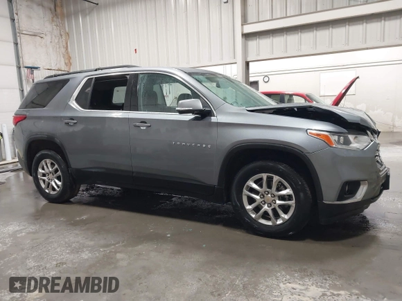 2021 Chevrolet Traverse LT Cloth with VIN 1GNEVGKWXMJ221288, listed as a IAAI auction lot 41874295 with 78,352 mi miles. Bid and sale history available at carsss.com. Image 14.