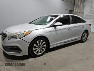2015 Hyundai Sonata 2.4L Sport with VIN 5NPE34AF1FH162416, listed as a Copart auction lot 47227805 with 151,255 mi miles and Clean Title. Bid and sale history available at carsss.com. Image 1.